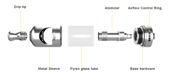 Aspire Nautilus atomizer parçaları